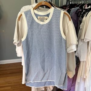 Tory sport tory burch chevron performance tank